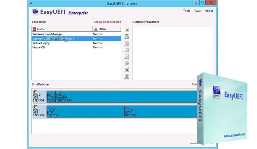 EasyUEFI Enterprise v4.5 + WinPE UEFI便捷管理工具
