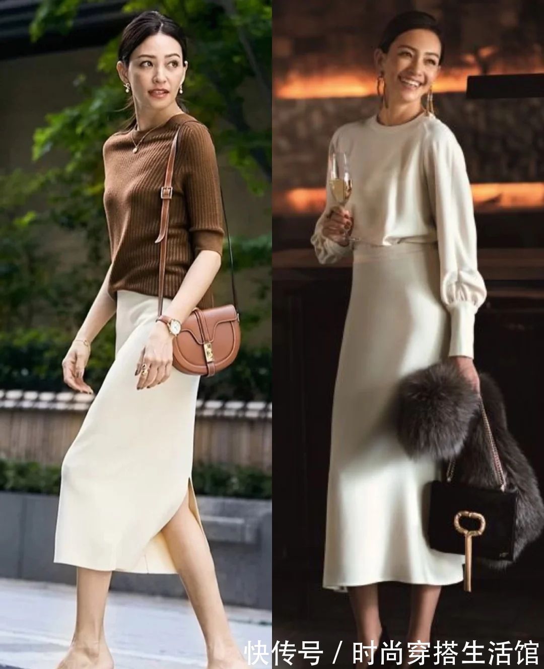 腰臀|初秋了40岁女人怎么穿?这3个思路和2种搭配示范,简约大方又高级