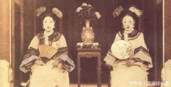 婉容|历史老照片:婉容卧室有浴缸,醇亲王的两位侧福晋真的很美!