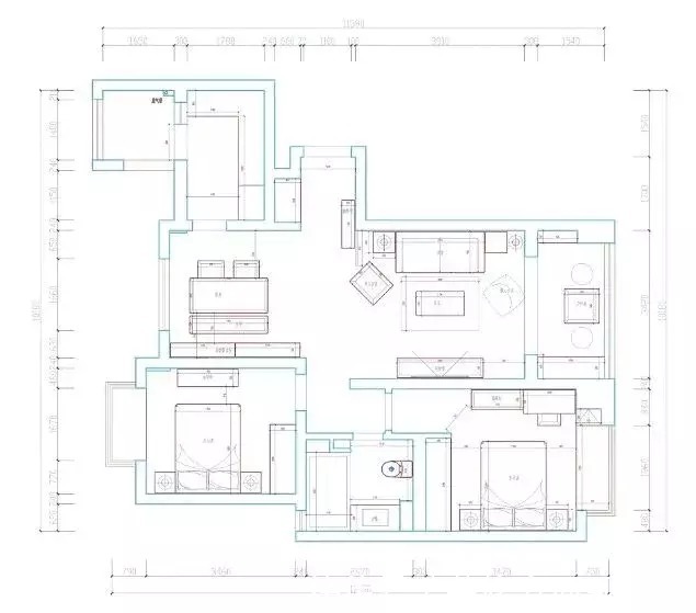 空间感|98平简约风二居室,温馨的原木质感,打造舒适之家!
