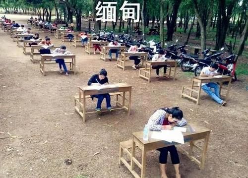 为防止学生考试作弊，各国学校“大展神通”，看到印度笑出了声