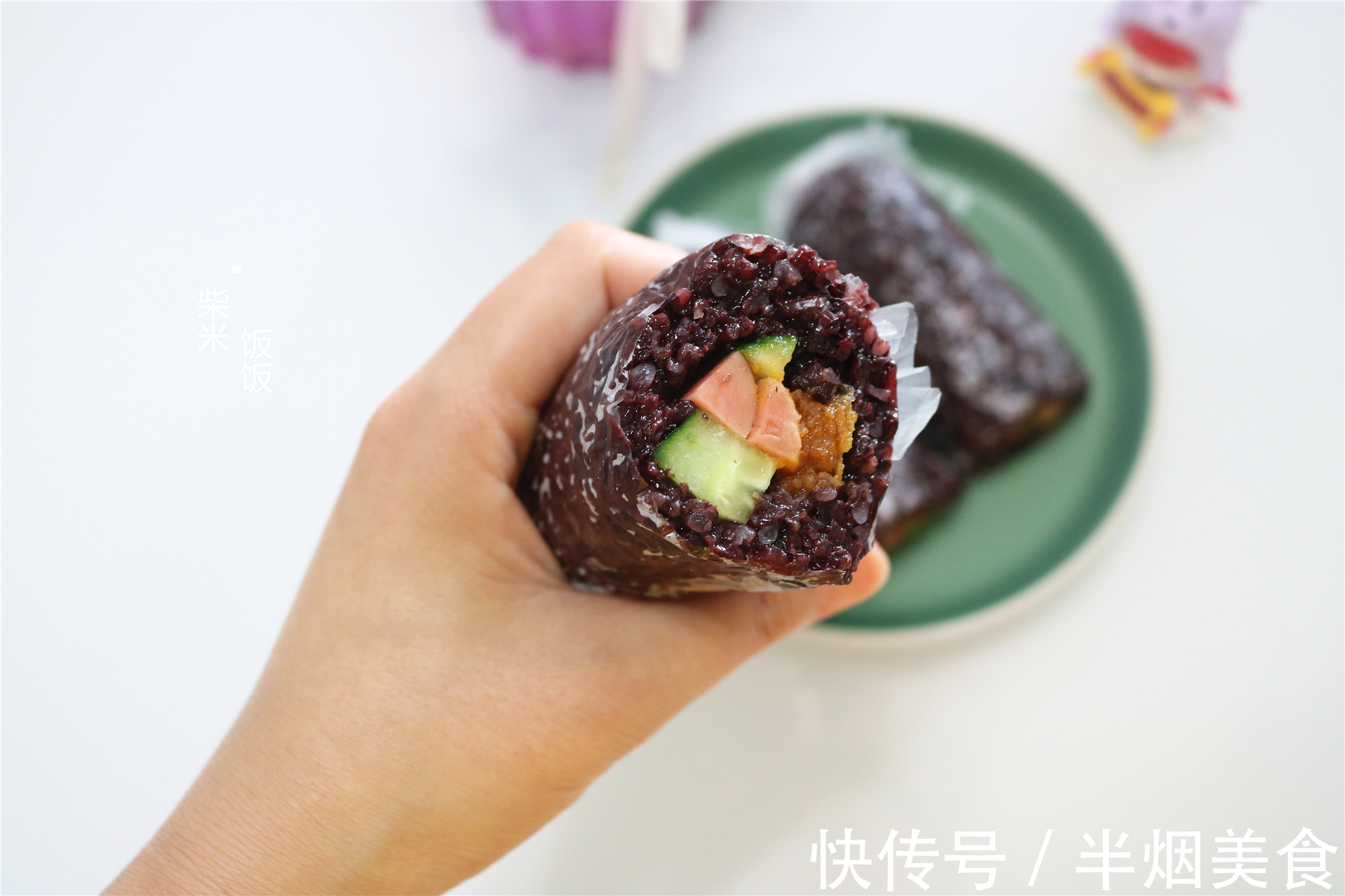 黑米|晚上睡前蒸一锅，第二天早餐就有了，咸香软糯，太美味了