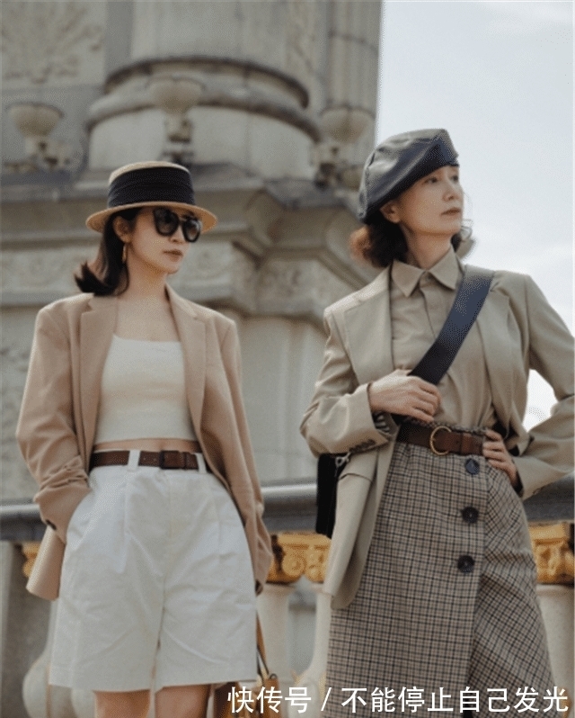 服饰|这对“神仙母女”好时髦呀,穿同类型的服饰,一个精致,一个优雅