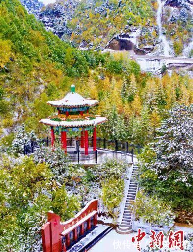 美景|张张壁纸！快来下载属于你的秋雪六盘山美景