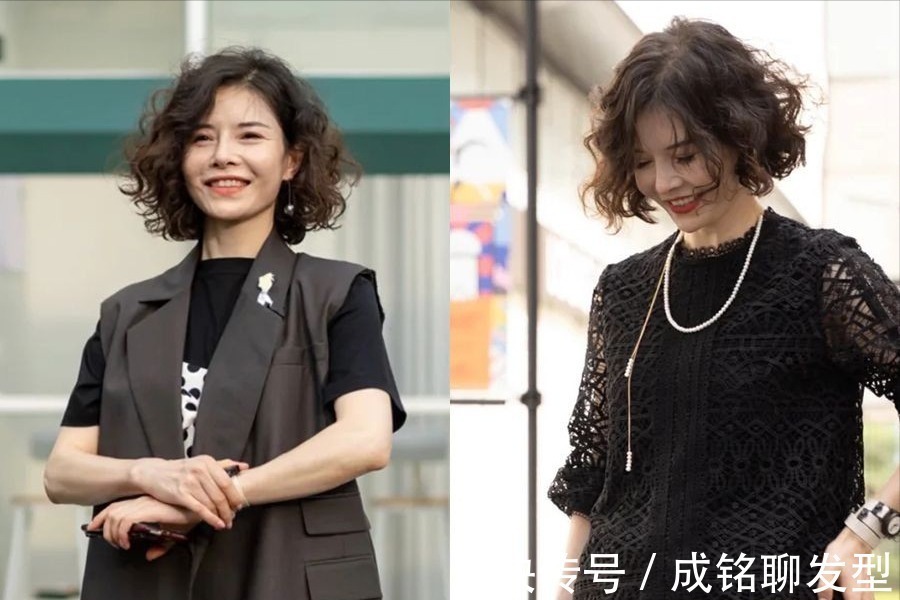 长卷发 女人过了五十岁千万别选错发型,尤其是这三款发型,显老又没气质