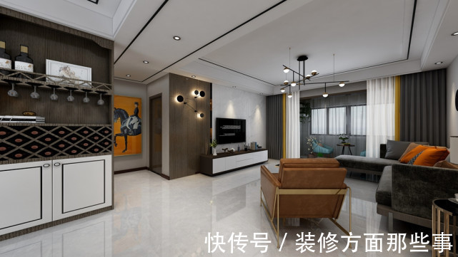 装修|132平现代三居室简单明亮是核心，简约不等于简单