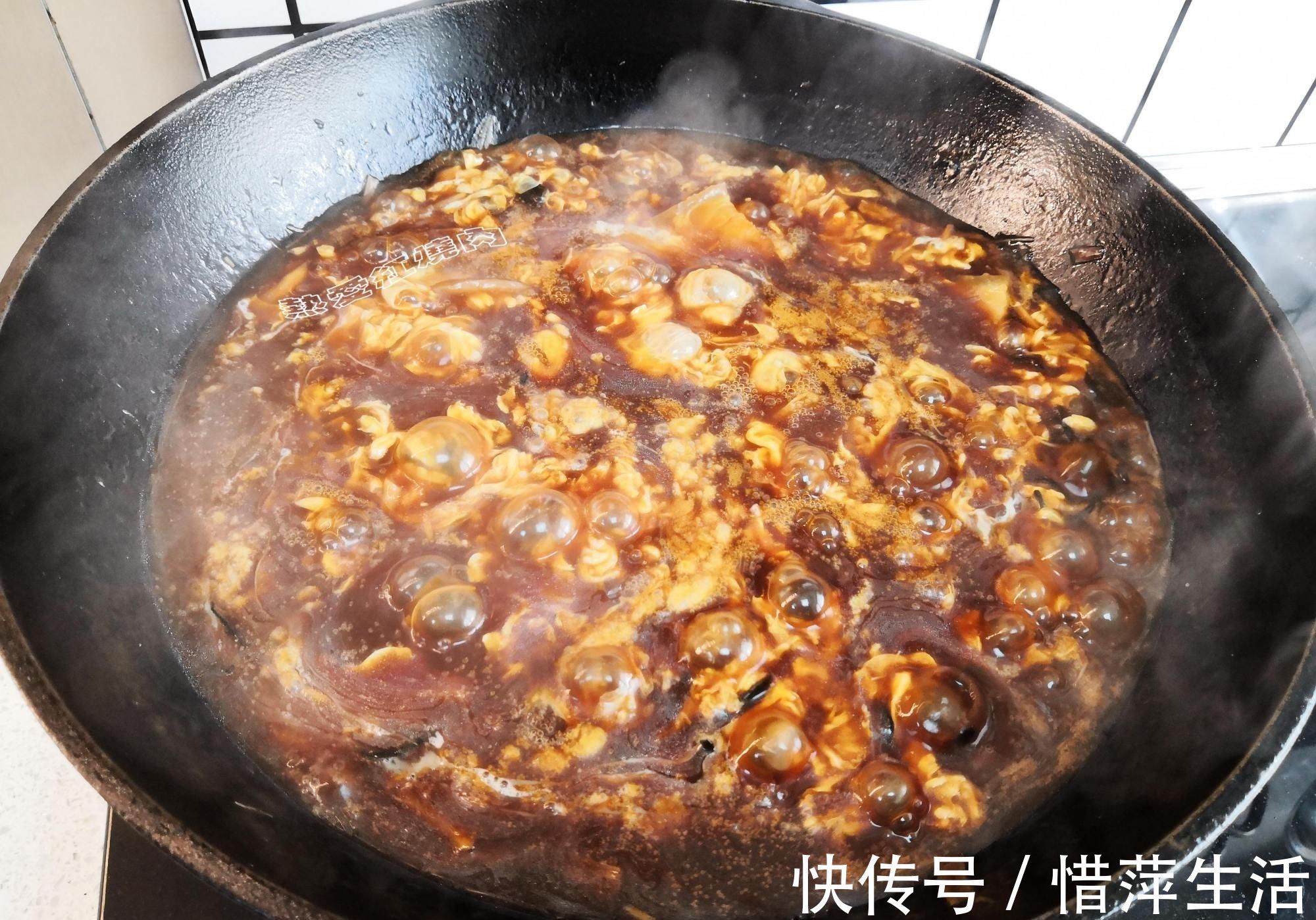 面条|我们这过生日必吃这碗打卤面,卤子香喷喷,面条爽滑又筋道太香了