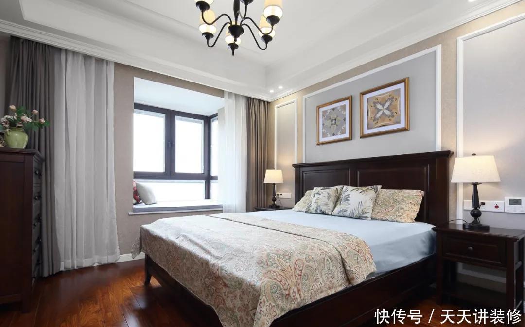 现代|127㎡现代美式风格新房装修,浪漫优雅简洁大方!