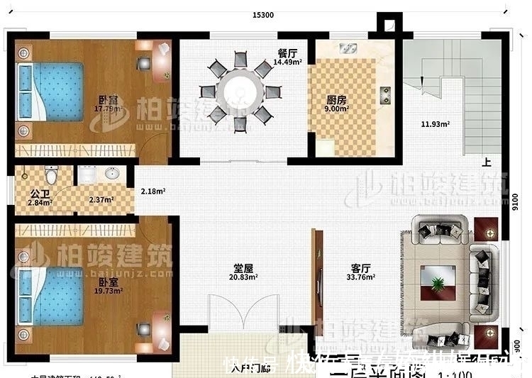 别墅|新中式二层农村别墅，低调大气，30万起建，中式的传统美才能永不过时！