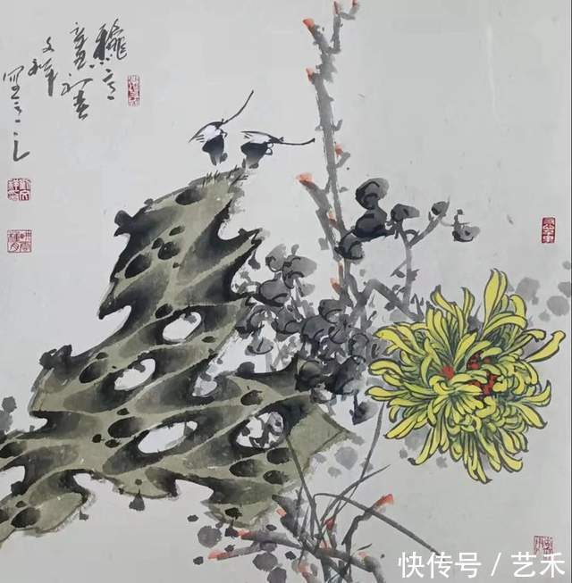 刘文祥&“瓷”时无声胜有声,刘文祥瓷器国画作品欣赏