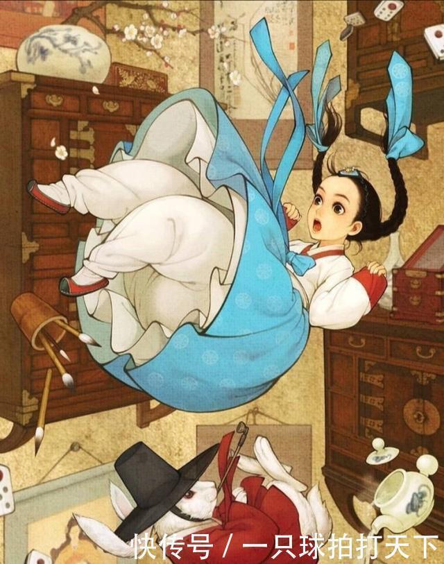 迪士尼公主|韩服版的迪士尼公主,白雪很优雅,仙蒂仙气十足