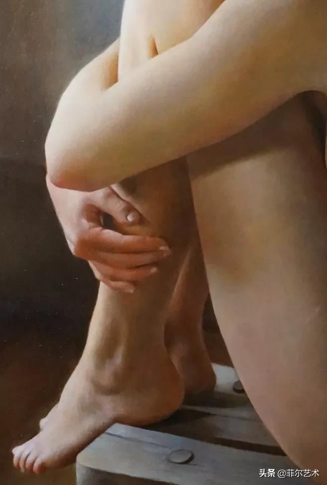安妮·罗达!法国画家安妮·罗达超高清、超写实人物油画作品欣赏