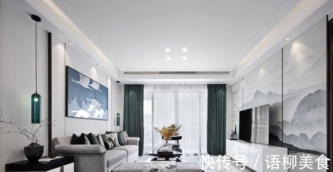 别墅|250㎡新中式,禅意优雅的别墅,安静端庄高级,诗意人生好舒适