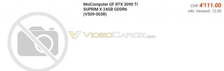 rtx|英伟达 RTX 3090 Ti 经销商定价曝光，约 2.2 万元起