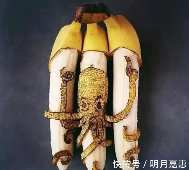 创作|美术生创意无限,一根香蕉玩出多种花样,看的大家津津有味