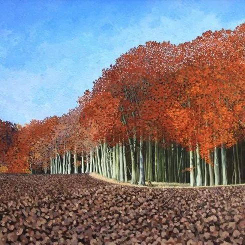 l她的画只用点,点了11年,点出了美到窒息的花园!