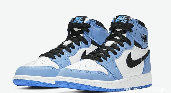 鞋款|北卡蓝 “University Blue”配色鞋款上脚图来袭