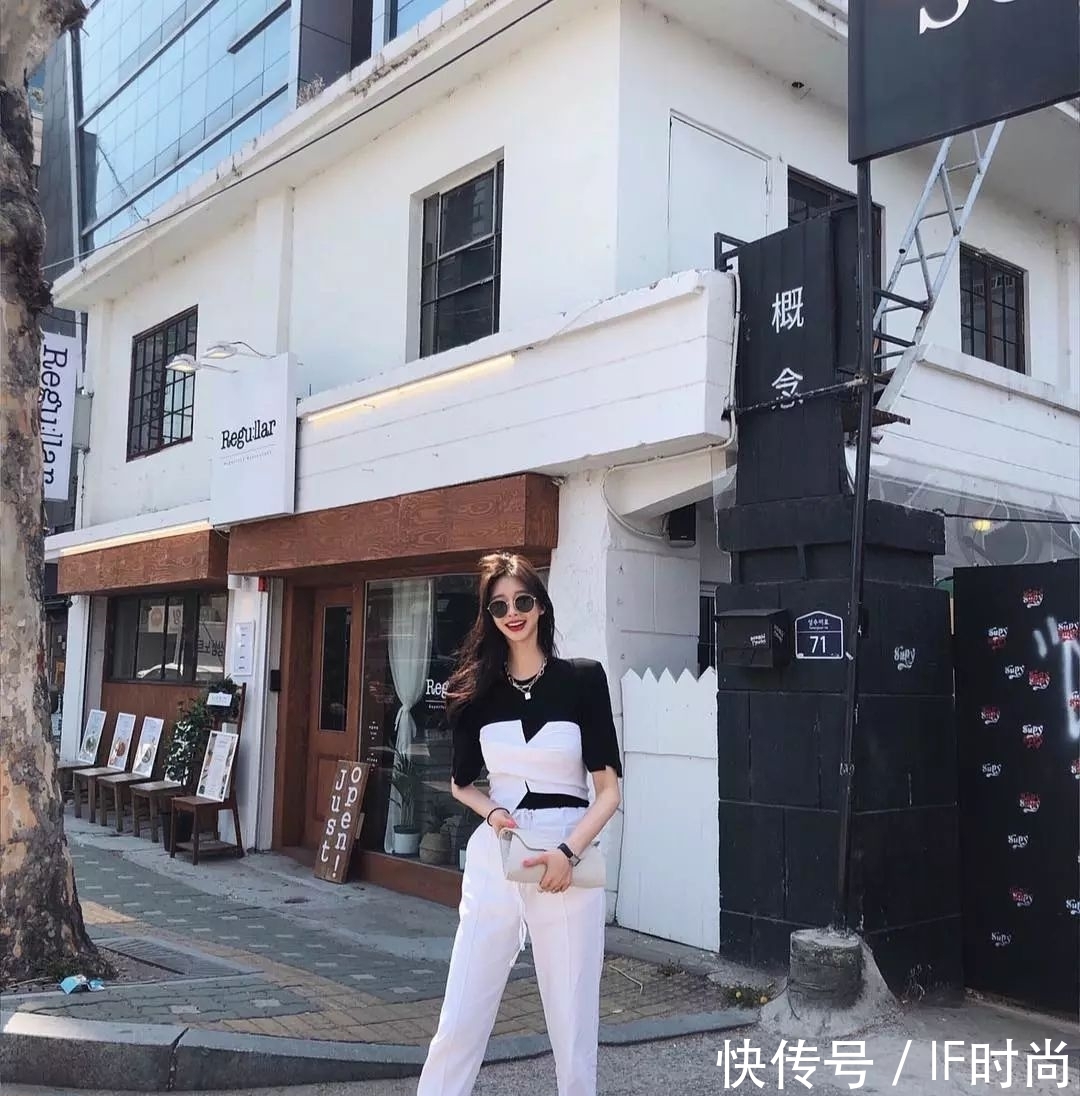 修饰力 九分裤 + 短袖,今夏王炸组合!