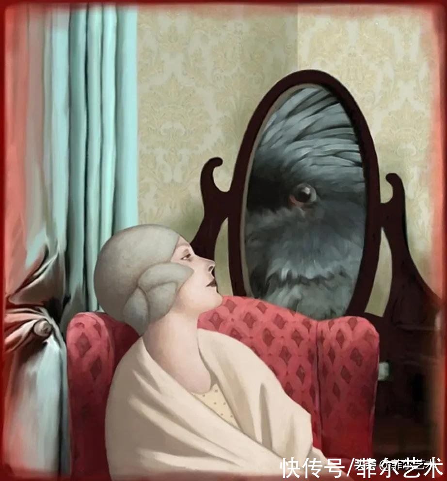 佩特里利！意大利达利亚·佩特里利超现实的、空灵的女性形象油画作品欣赏