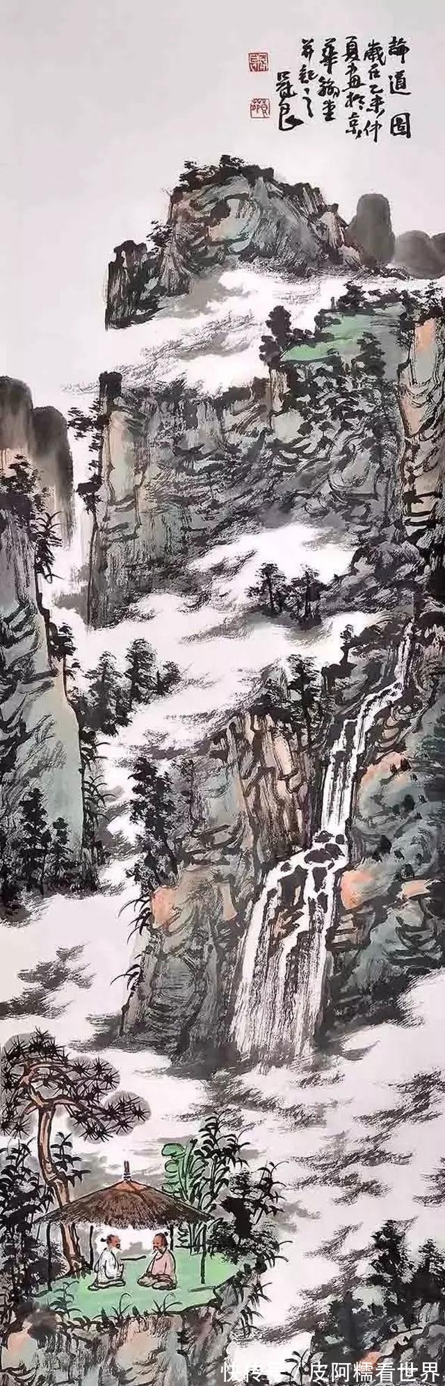 笔触#论谢赫的“六法”的内涵:经营位置,气韵生动,骨法用笔!