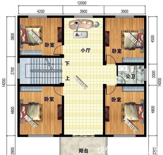 简欧|平屋面+简欧风格设计的别墅,第一栋简约造型,太受欢迎