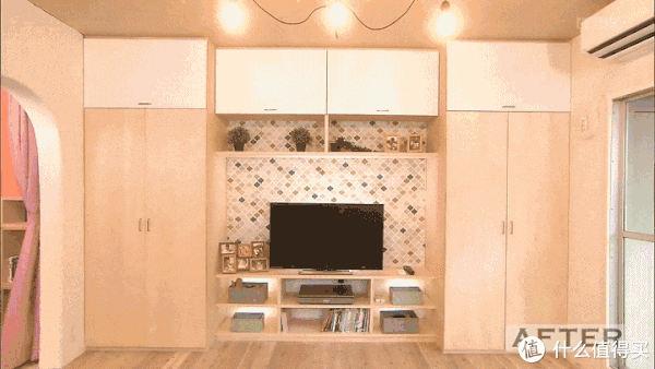 硬装|21万买下52㎡一层带院子,12万搞定硬装+软装,日式风真是老破小翻身捷径