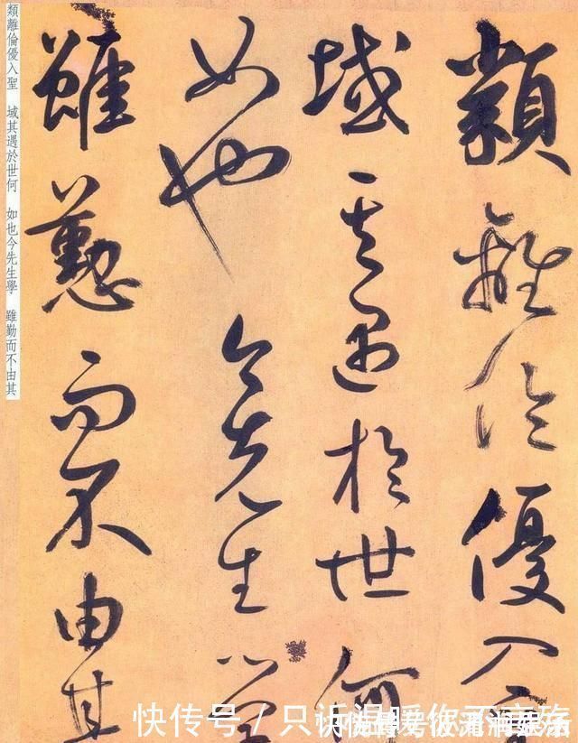 新元史！他是元代书法大家，与赵孟頫相提并论，擅长行草，落笔不苟