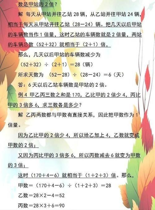 满分|数学老师坦言：这套小学经典应用题详解！吃透再笨也能拿满分