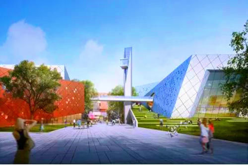 占地约123亩,合肥一活动中心在建中,建设期3年,拥有五大功能区