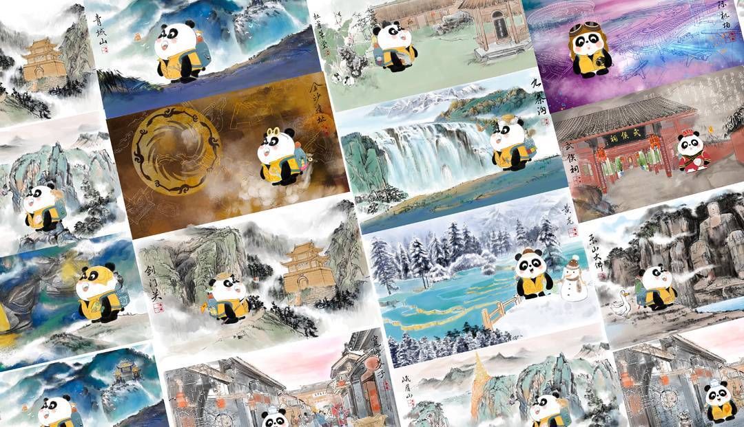 田海稣创作防疫动漫短片 “旅行熊猫”又上新啦！