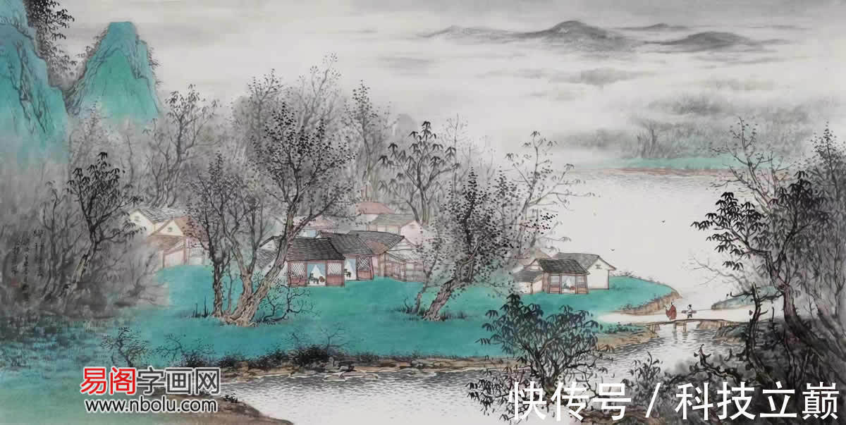 习画#画家黄开丛简介 黄开丛字画欣赏