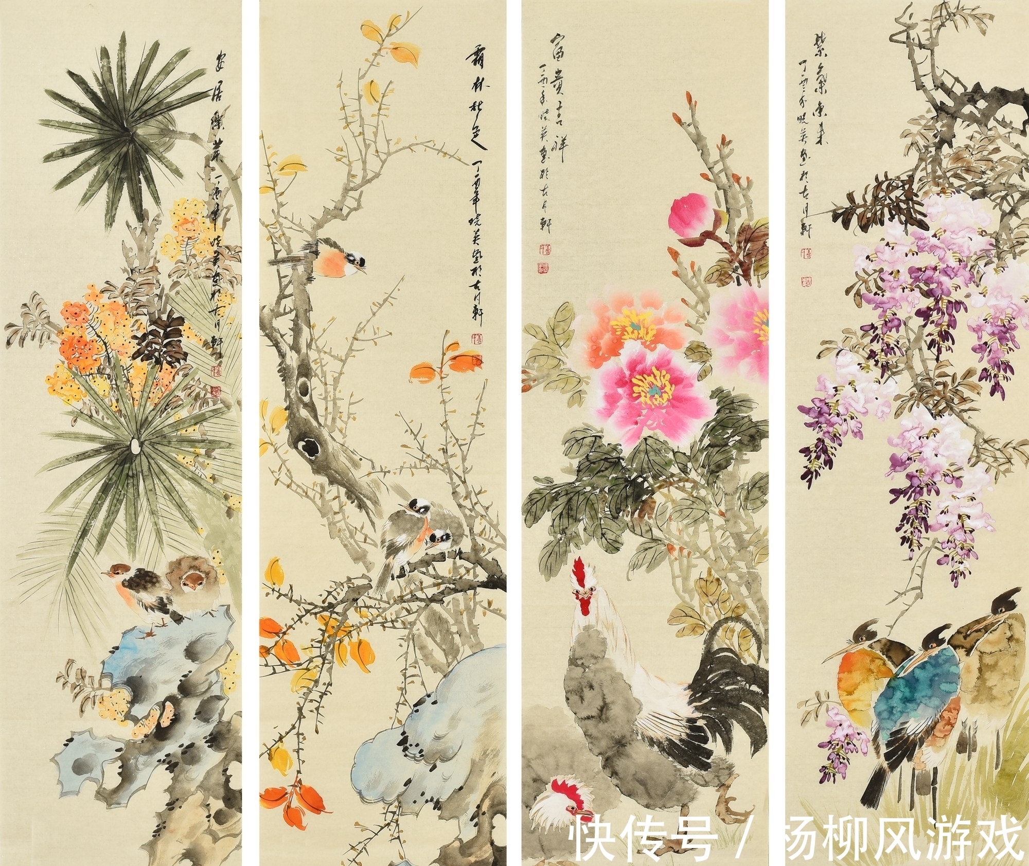 手绘@画家姜晓英 玉手绘丹青 掩不住的灵气与细腻