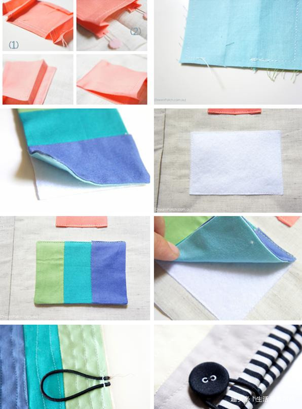23种手工布包的做法，承包所有的收纳，旧衣服就能做，附教程