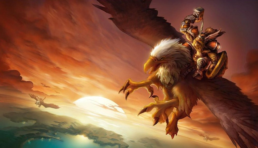 独角兽|“狮鹫”到底是什么生物，为何在游戏中总是被当成坐骑？