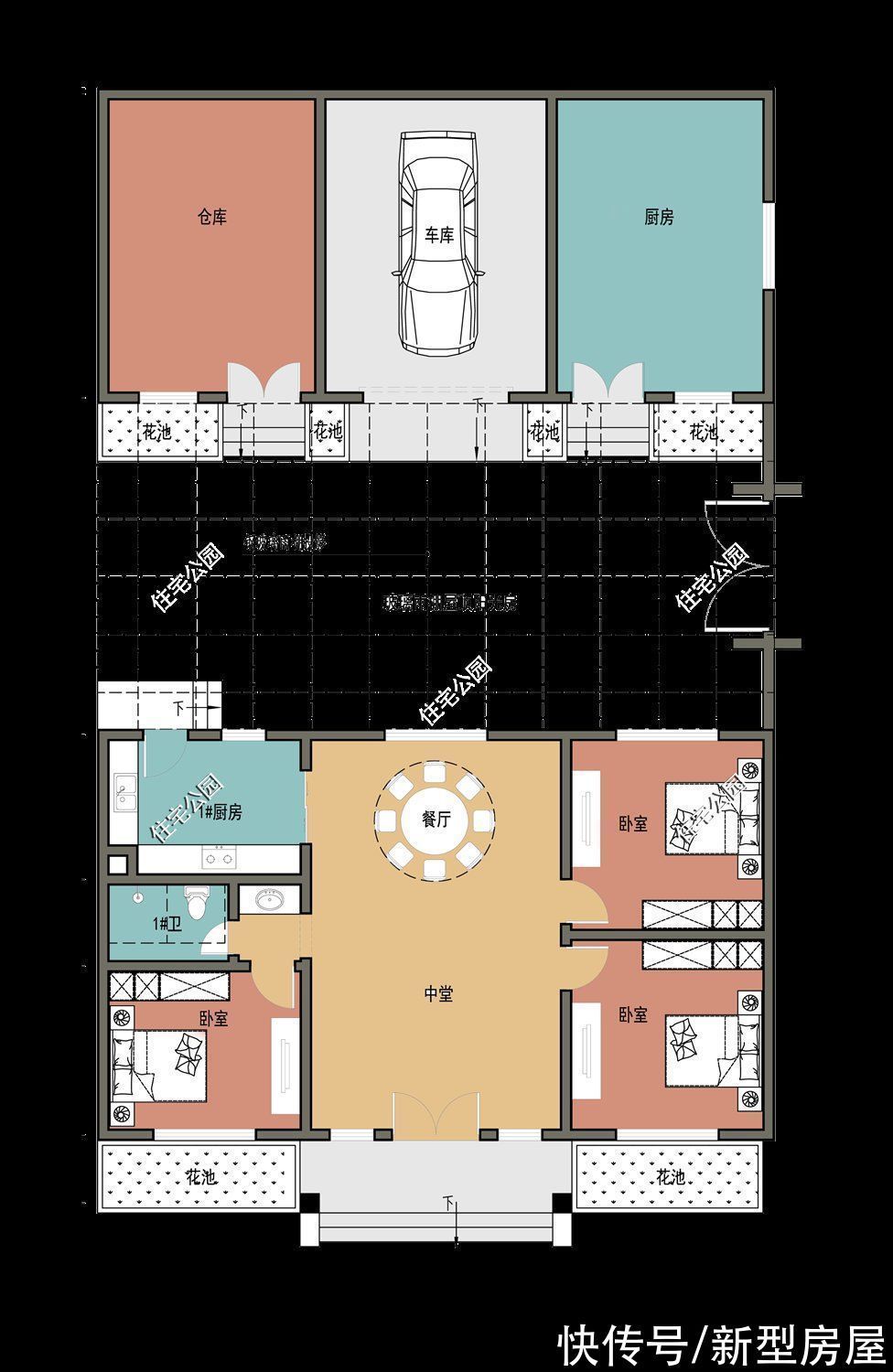 建筑面积|20万预算,能在农村建什么样的房子?8套图纸看看你喜欢哪一套