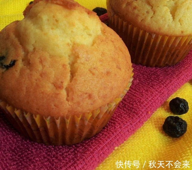 蓝莓酸奶马芬蛋糕,烘焙小白也能轻松做