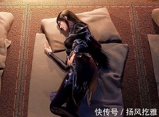 史莱克七怪|斗罗大陆:宁荣荣的魔女睡,小舞的抱头睡,都输给她的“美人睡”