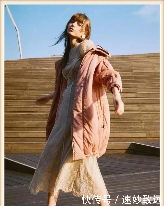 羽绒服+裙子,大衣+裙子,秋冬怎么搭更好看