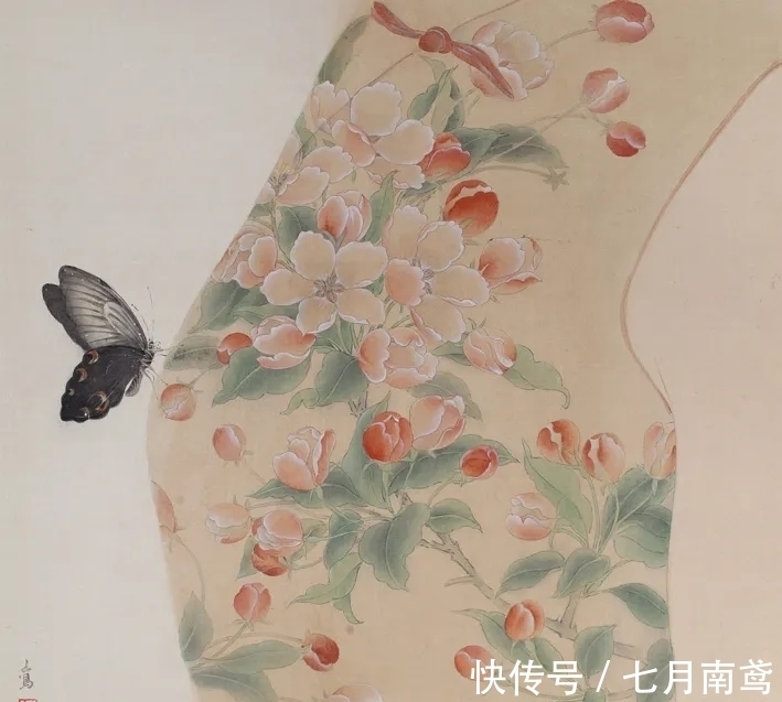 鲍莺|女性画家特有的审美情调,被她释放的淋漓尽致|鲍莺花鸟画