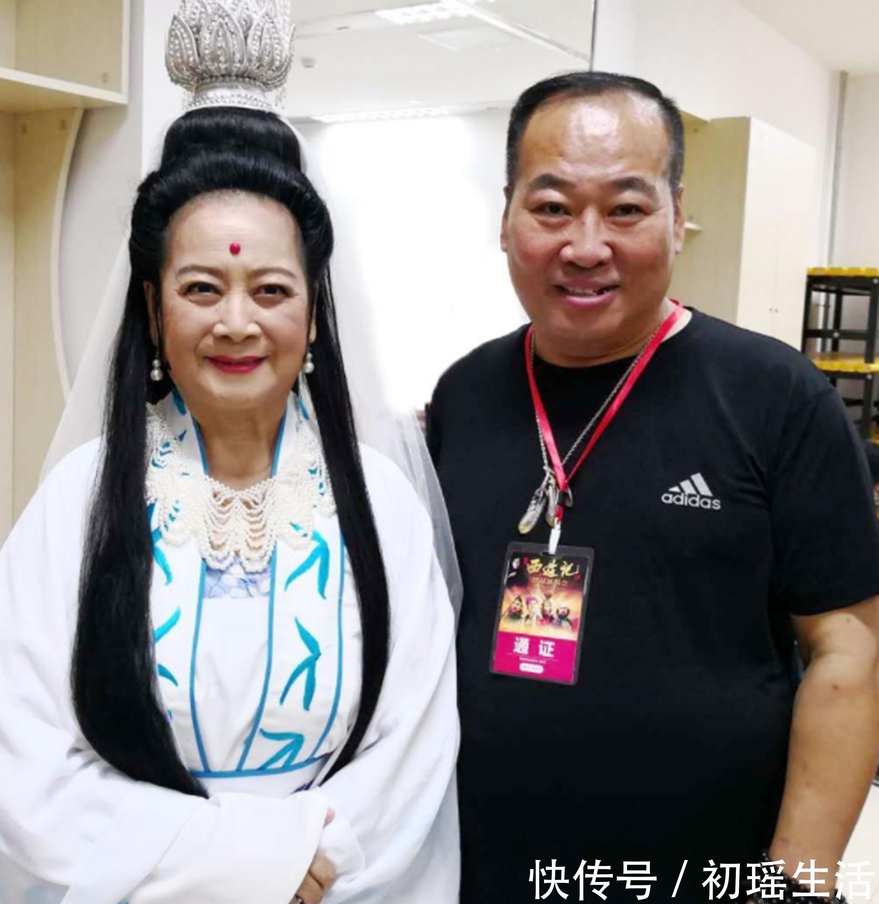 西游记!“观音菩萨”左大玢:拍《西游记》时怪事不断,此后便一心向佛