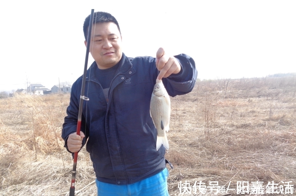 轻巧|冬钓板鲫，手竿不太好用？不妨换上海竿串钩试试，用了一次就过瘾