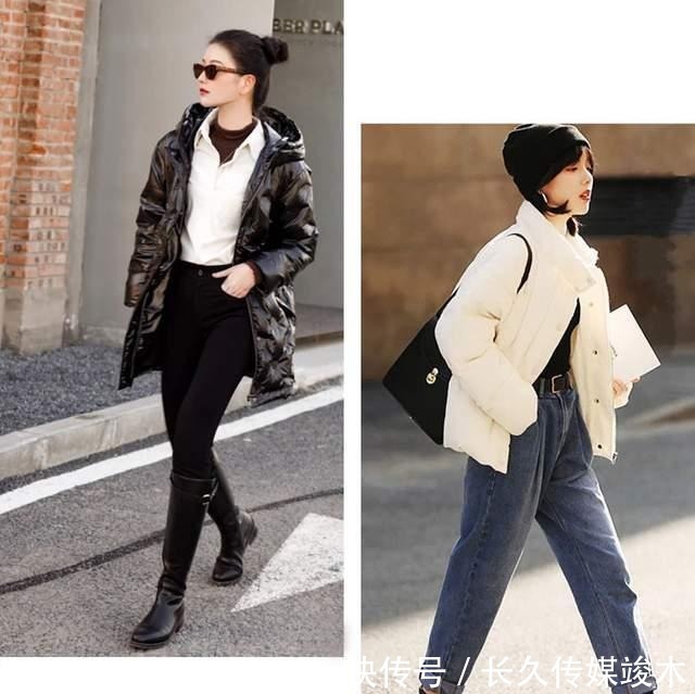 穿羽绒服时,记住正确的“内搭精髓”,时髦不易出错