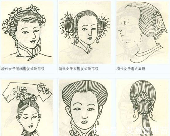 满族|清朝女子的发饰都是怎样的?