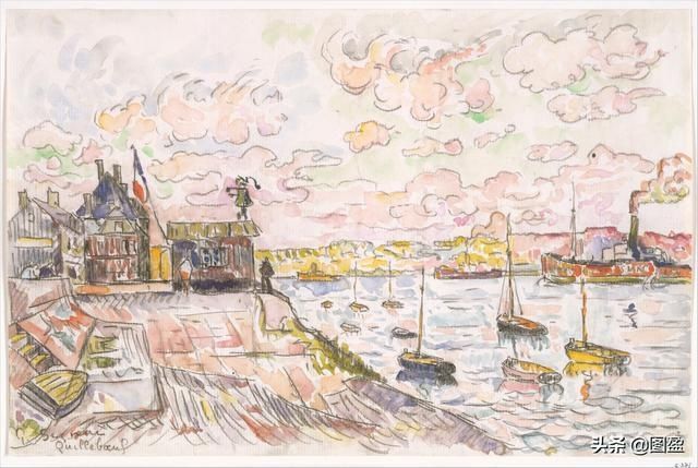 印象派|西尼亚克法国新印象派画家,曾与修拉合作,帮助了印象派的发展