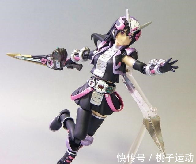 zio酱|假面骑士时王与机娘混搭玩法“骑士少女zio酱”!