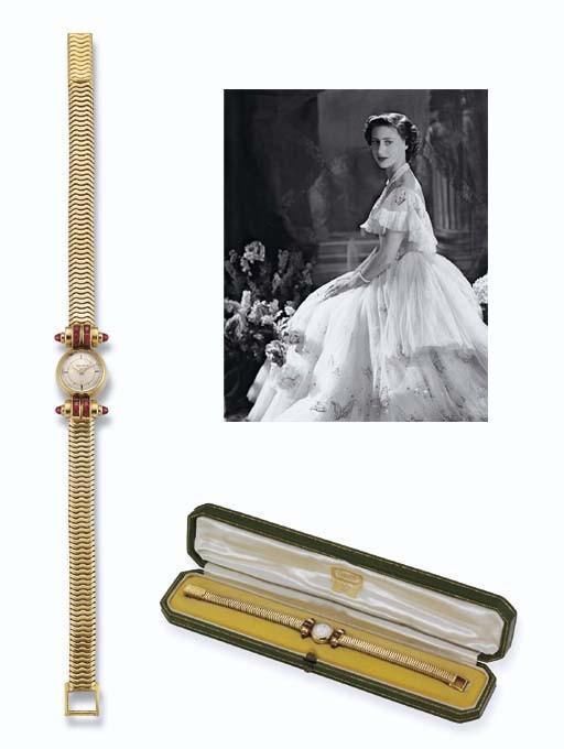 玛格丽特的那些红宝石首饰，此戒指被出售两次，是公主亲自设计的