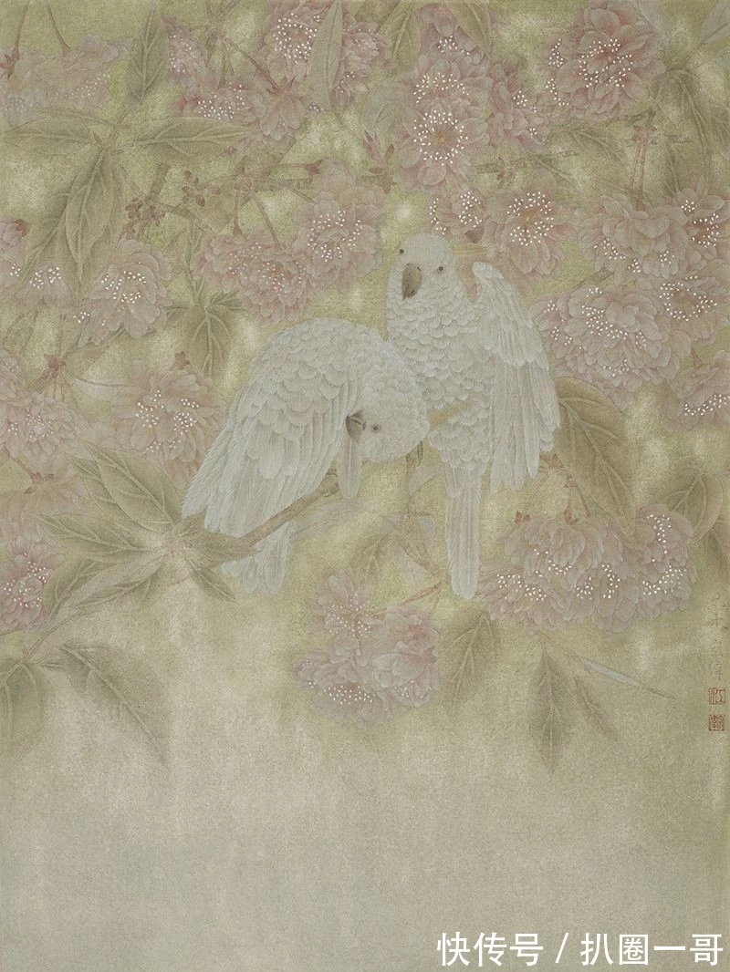 花鸟画&情境夺人｜江宏伟的“宋代”花鸟画