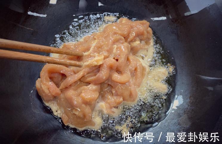 炒猪瘦肉,腌制时不要放料酒,牢记一个技巧,瘦肉不腥香味浓