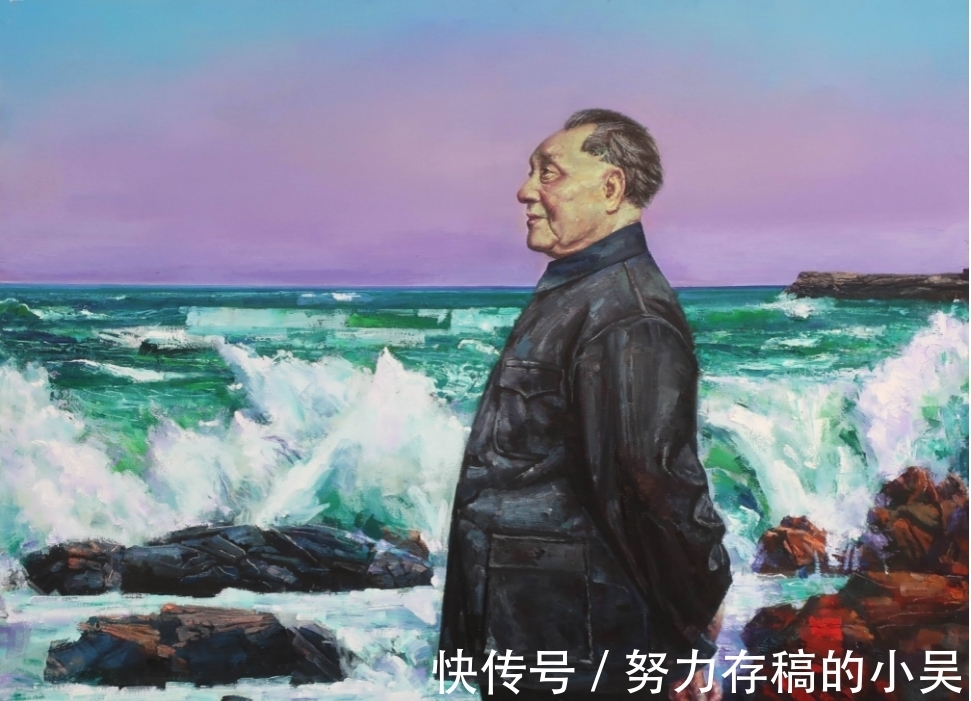 画家$黄信驹:被评为影响中国的50位画家之一,巨幅画作气魄宏大