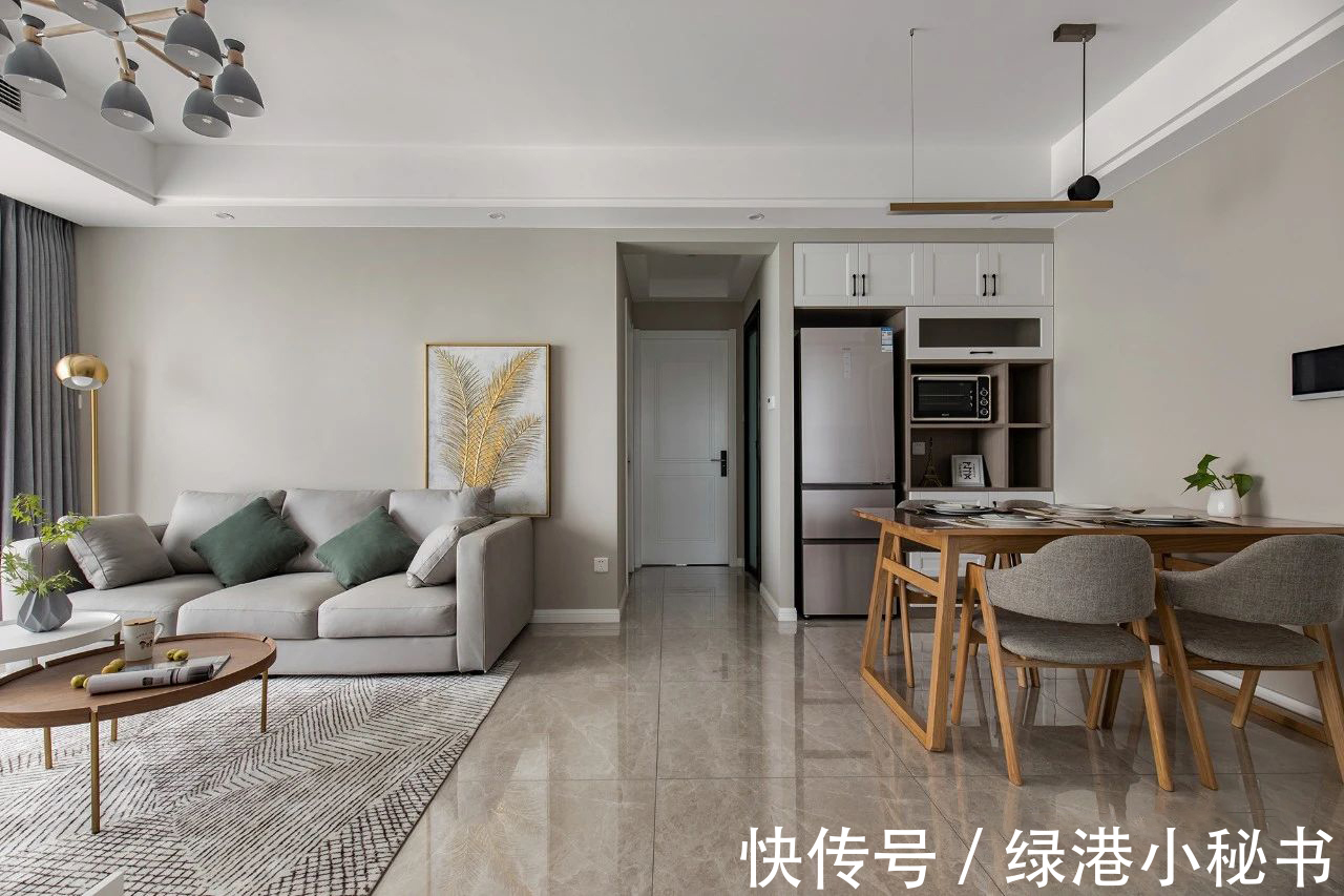 案例|装修案例欣赏:三口之家的简约风格设计,生活就是如此简单又美好!
